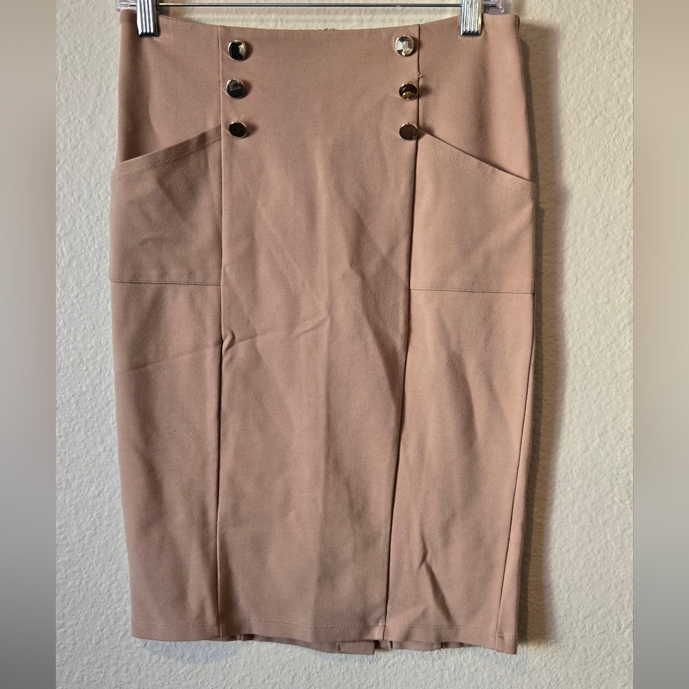 Elie Tahari Blush Pencil Skirt